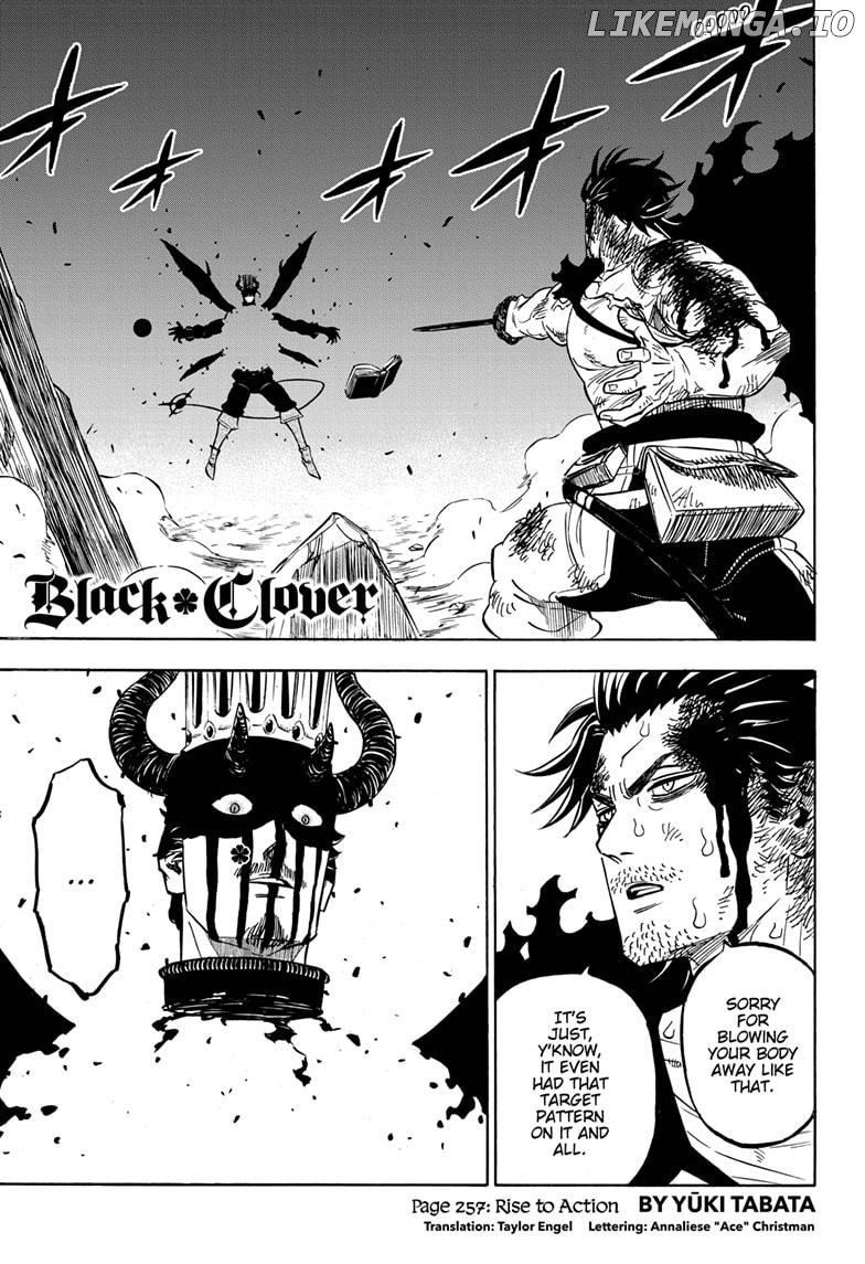 Black Clover chapter 257 image 01